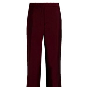 NWT Le Chateau Wide Leg Trousers in Deep  Burgandy